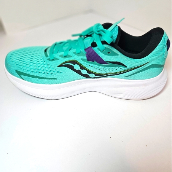 Saucony PWC Run Ride Fifteen Women's 9 Mint/Acid - Picture 8 of 14